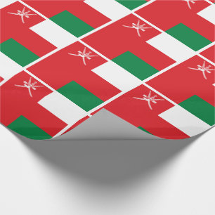Oman Flag Wrapping Paper