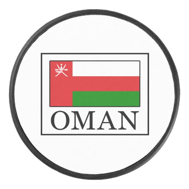 Oman Hockey Puck (Front)