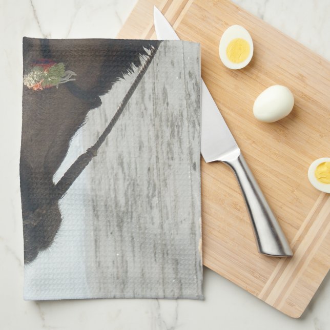 Oman Muscat Camel Photo Art Print Towel (Quarter Fold)