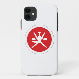 Oman roundel country flag symbol army aviation mil iPhone 11 case