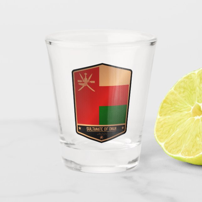 Oman Shot Glass (Front)
