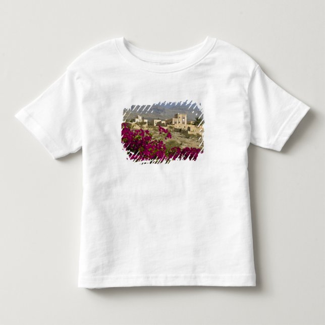 Oman, Western Hajar Mountains, Al Hamra. Town Toddler T-shirt (Front)