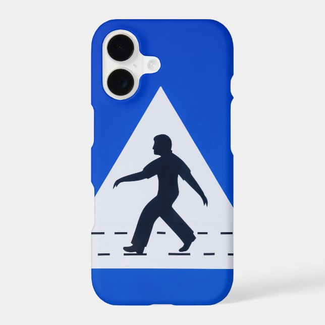 Omani pedestrian crossing sign - Muscat, Oman Case-Mate iPhone Case (Back)