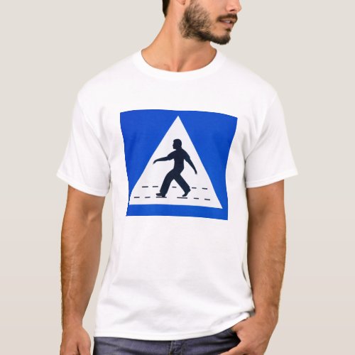 Omani pedestrian crossing sign _ Muscat Oman T_Shirt