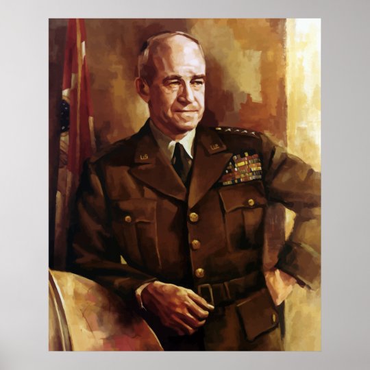 Omar Bradley Poster | Zazzle.com