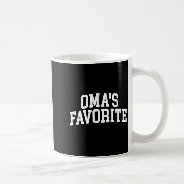 Oma's Favorite Grandkids  Coffee Mug (Right)