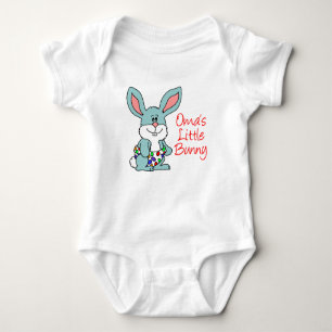 Oma's Little Bunny Baby Bodysuit