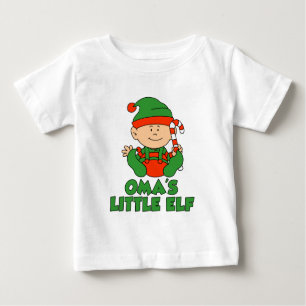 Oma's Little Elf Baby T-Shirt