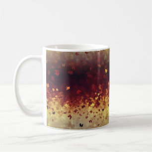 Ombre Autumn Leaf Colors Coffee Mug