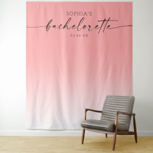 Ombré Bachelorette Party Backdrop Photo Booth