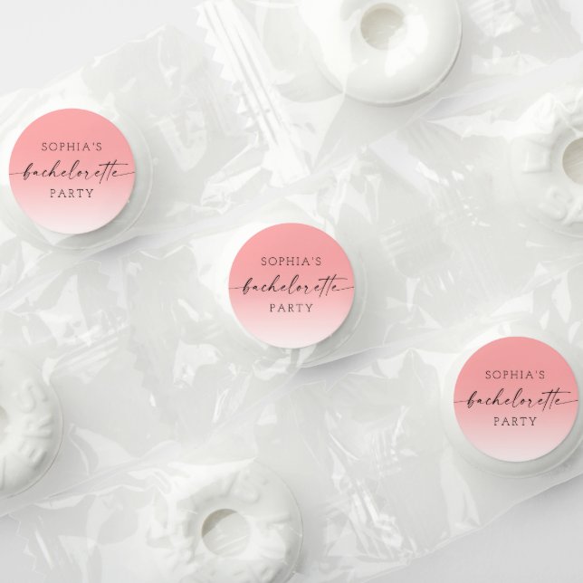 Ombre Bachelorette Party Favors Mints Hangover Kit (Assorted)