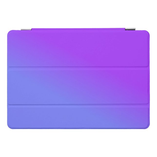 Ombre Blue Fading to Purple iPad Cover (Horizontal)