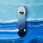 Ombre Blue Skateboard Deck<br><div class="desc">Calming Ombré ocean blues</div>