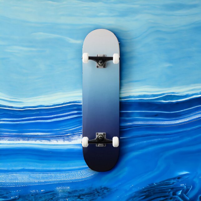 Ombre Blue Skateboard Deck (Creator Uploaded)
