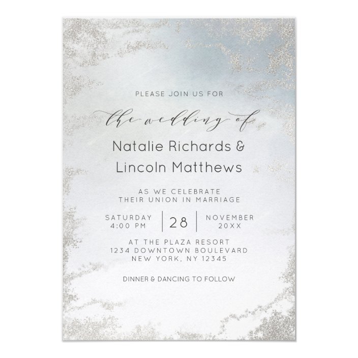 chic wedding invitations