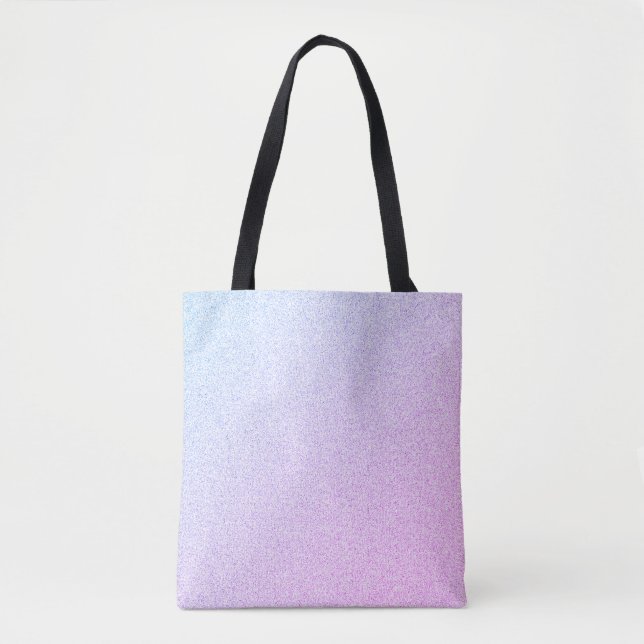 Ombre Glitter Tote Bag (Front)