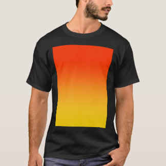 OMBRE GRADIENT ORANGE RED AND YELLOW ONE OF 100 CH T-Shirt