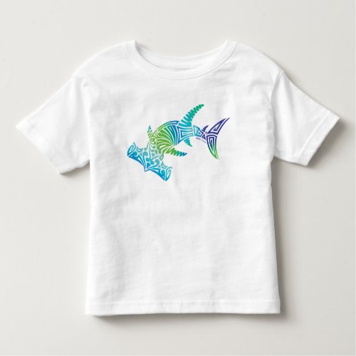 Ombre Hammerhead Toddler T_shirt