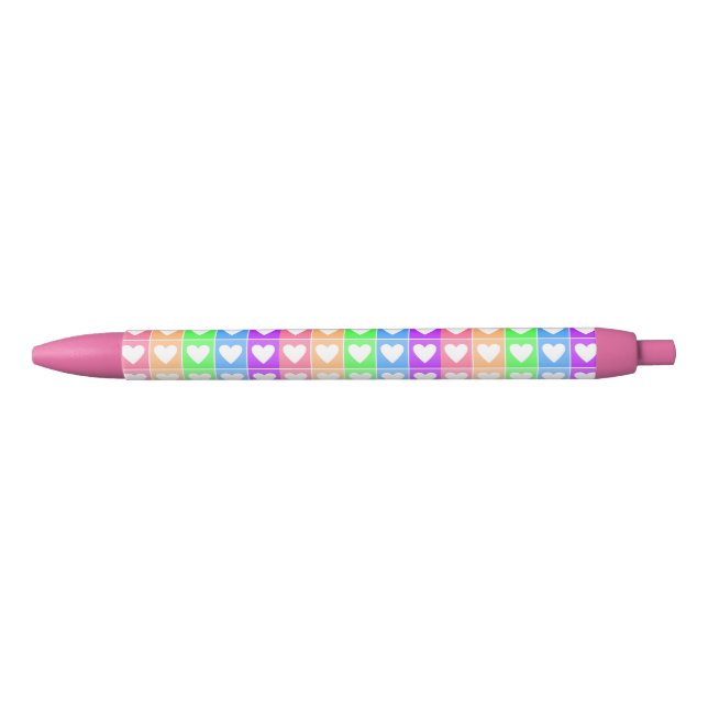 Ombre Hearts Pen (Front)
