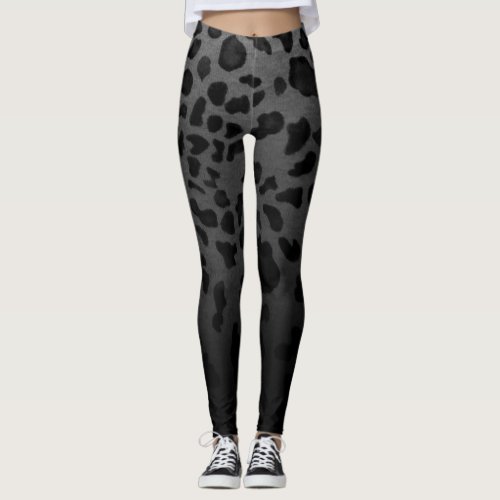 Ombre Leopard Leggings