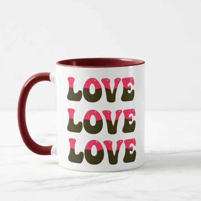 Ombre Love  Mug (Left)