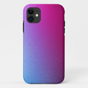 Ombre Metallic Pink Purple Blue Custom Phone Case