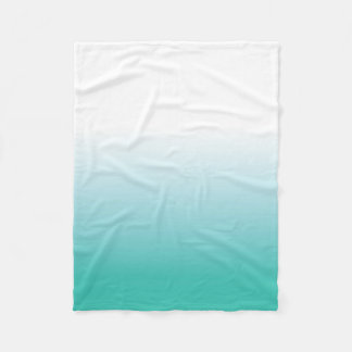 OMBRE MINT FLEECE BLANKET