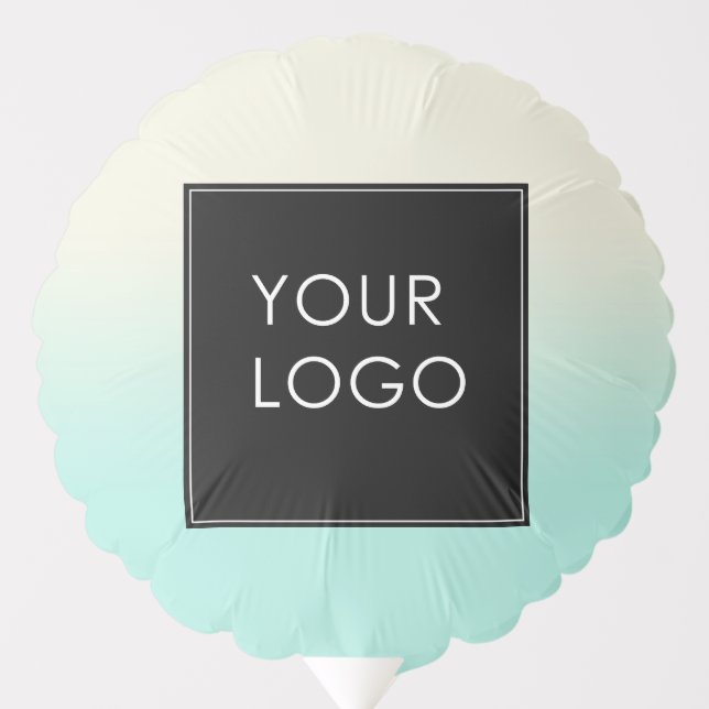 Ombre Modern Customizable Company Business Logo   Balloon (Front)