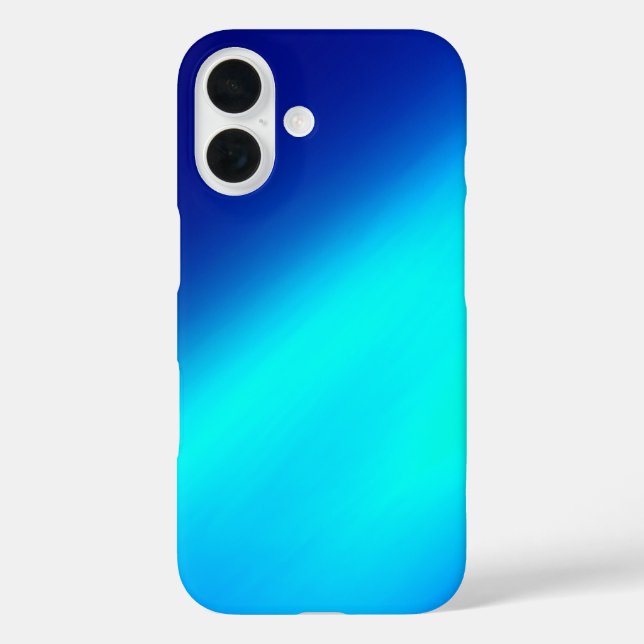 Ombre Moonlight Glow – iPhone 16 Case (Back)
