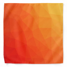 Ombre orange yellow sunset pattern