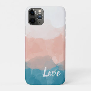 Ombre Pink and Blue Love Graceful Gradient iPhone 11 Pro Case
