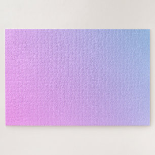 Ombre pink lilac splash paint texture modern jigsaw puzzle