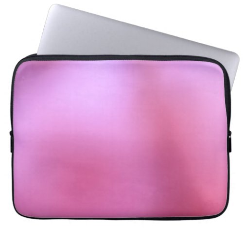 Ombre pink magenta magical colors laptop sleeve