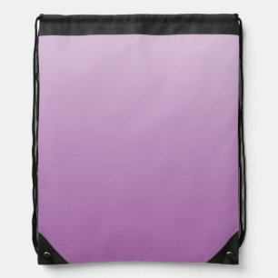 Ombre Purple Drawstring Backpack