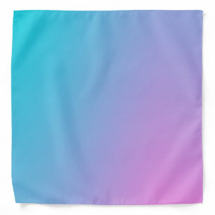 Ombre Purple & Turquoise Bandana