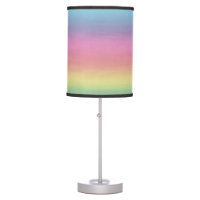 Ombre Rainbow. Desk Lamp