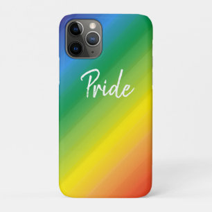 Ombre Rainbow LGBTQ Pride Colorful iPhone 11 Pro Case