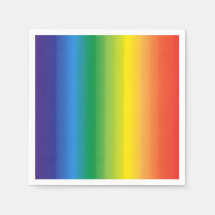 Ombre Rainbow Pride Napkins