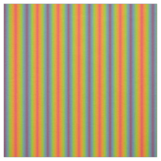 Ombre Rainbow Striped Fabric