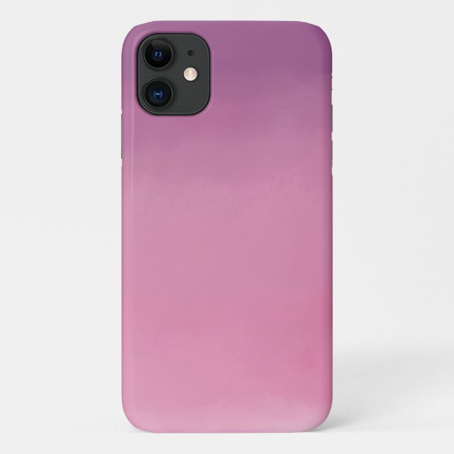 Ombré shades of purple  Case-Mate iPhone case (Back)