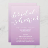 OMBRE SHOWER | BRIDAL SHOWER INVITATION (Front/Back)