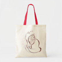 Ombre sun, lion and cat silhouettes