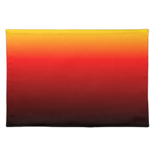 Ombre Sunset Cloth Placemat