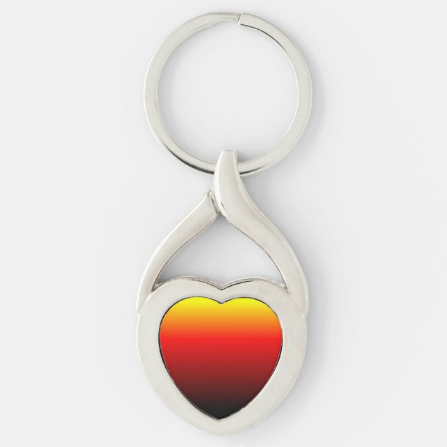 Ombre Sunset Keychain (Front)