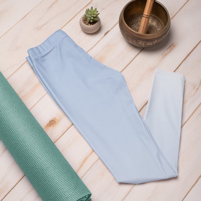 Ombre Trend Color Powder Blue - Pastel Leggings (Creator Uploaded)