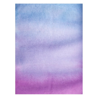Ombre Watercolor Custom Purple/Blue Tablecloth