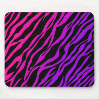 Ombre Zebra Print Mouse Pad