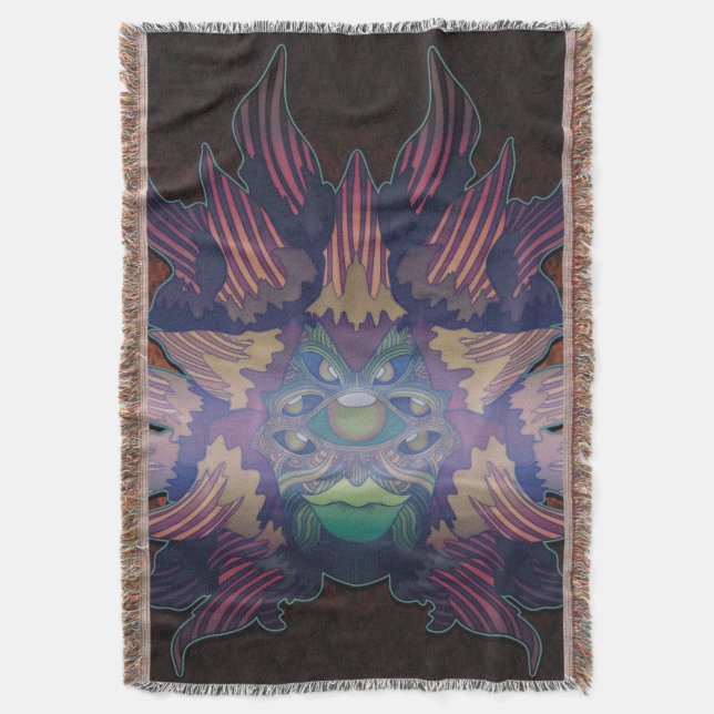 Ombriani Throw Blanket (Front Vertical)