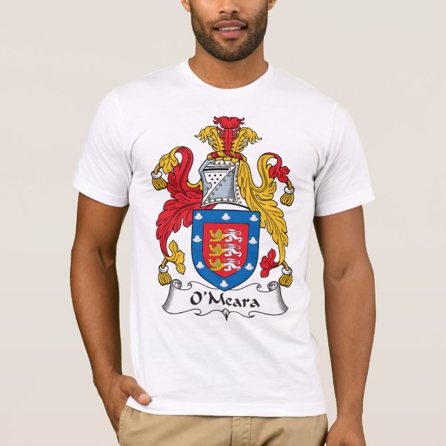 O'Meara Family Crest T-Shirt (Front)
