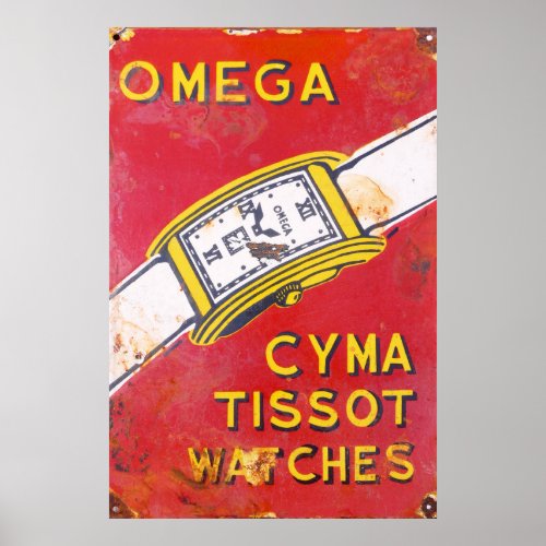 Omeg Watches Poster